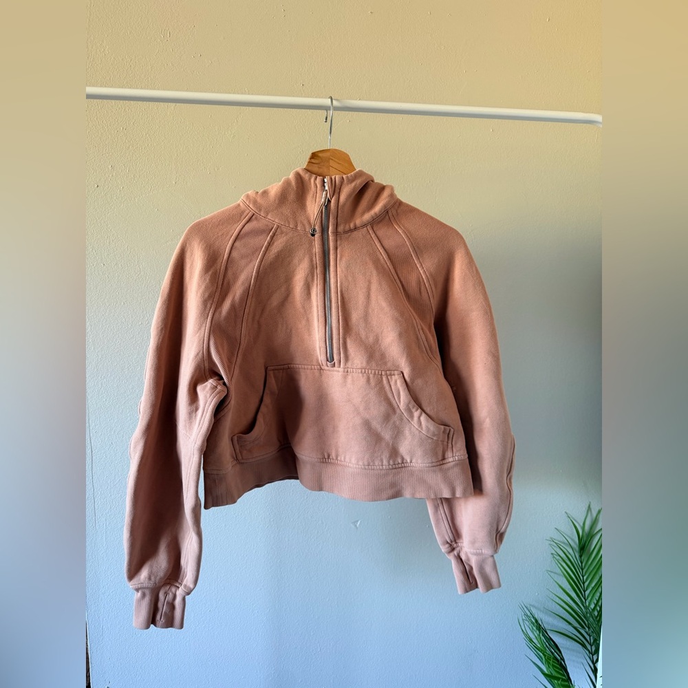 Lululemon scuba oversized 1/2 zip hoodie jacket size XS/S